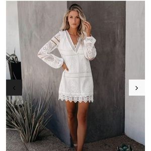 Small White crochet dress
